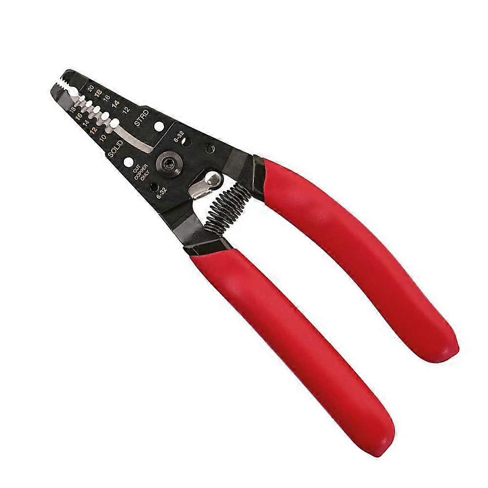 Milwaukee 48-22-6109 7-1/8 Inch Wire Stripper Cutter for Solid Stranded Wire, Heavy-Duty, Precision Tool