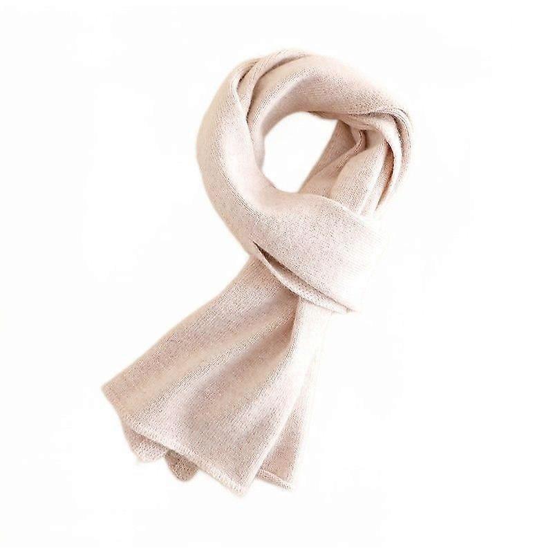 Scarf Women's Winter Thickened Versatile Scarf Warm Knitted Small Scarf Women's Neck Protector