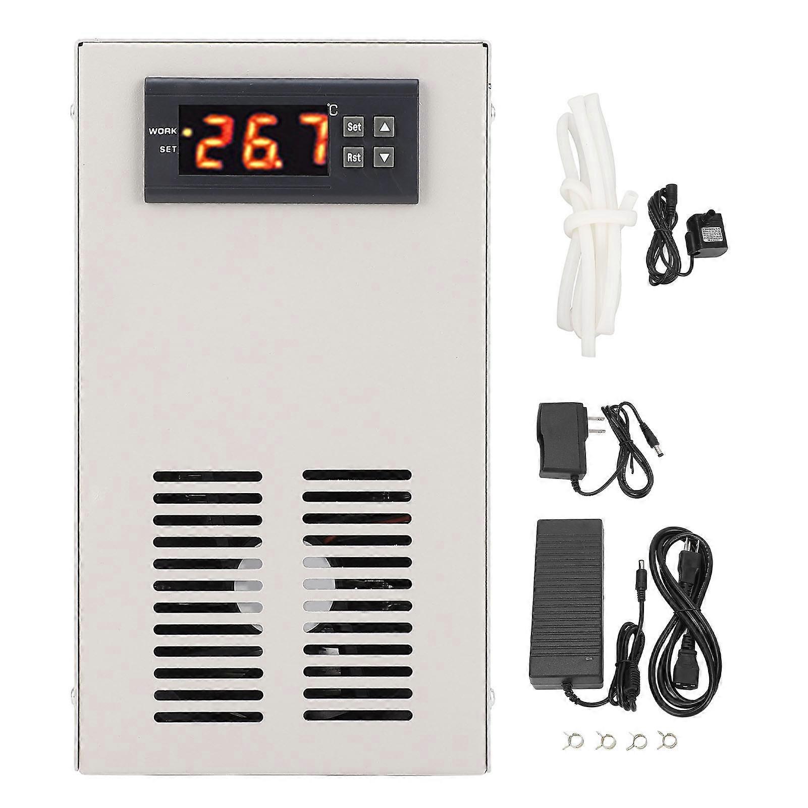 Smart WiFi Aquarium Chiller Digital Display Water Cooling Machine Electronic Cooler for 20L Fish Tank -55 to 120℃