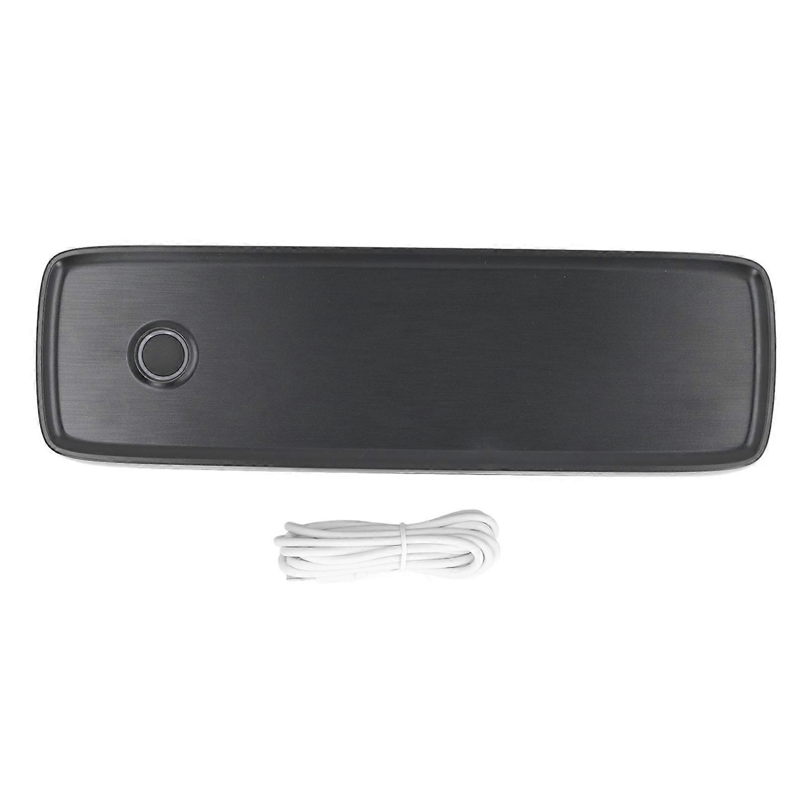 A4 Portable Bluetooth Thermal Printer 200dpi Resolution Low Noise Inkless Printing Machine Black