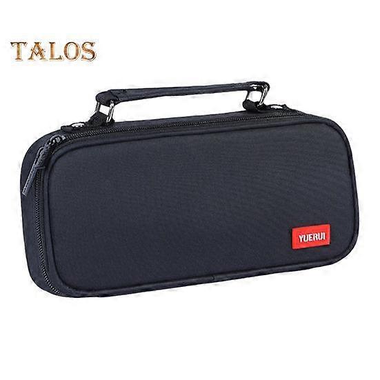 Pencil Case with 5 Compartments Large Capacity Zipper Placket Expandable Main Compartment Stationery Organizer