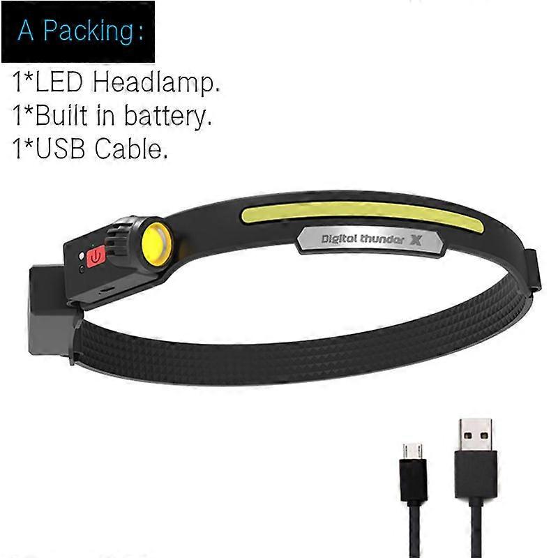 Silicone Induction Sauna Light, 4 Lighting Modes, with 1200mAh Spacer Battery, USB Rechargeable Torch