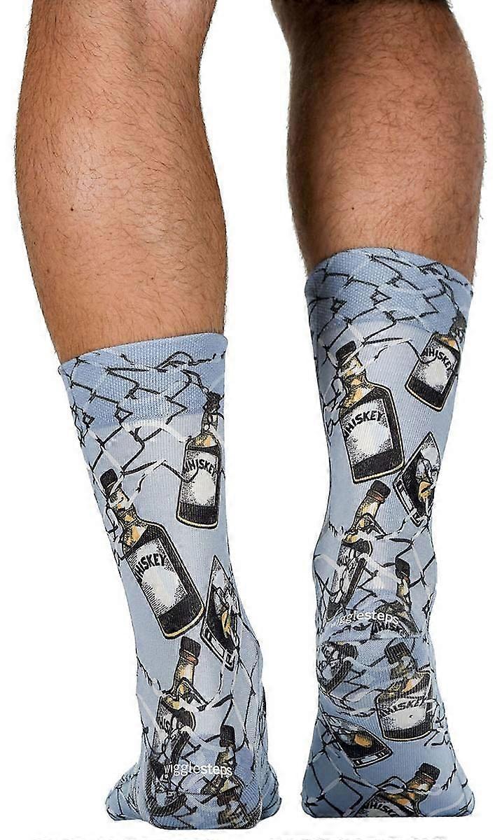 Wigglesteps Whiskey Socks - Light Blue