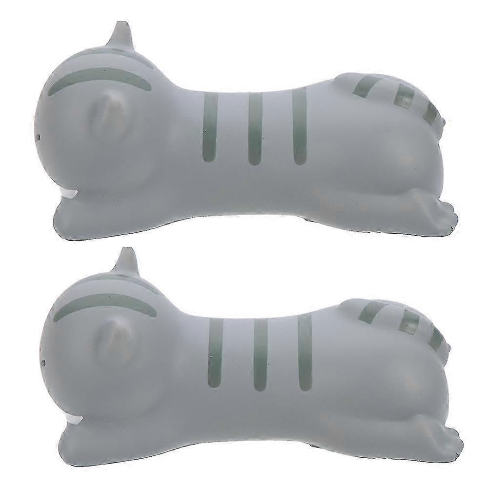 2Pcs Keyboard Mouse Rest Lovely Cat Mouse Pad Comfortable Hand Support Mouse Wrist Support Cushion