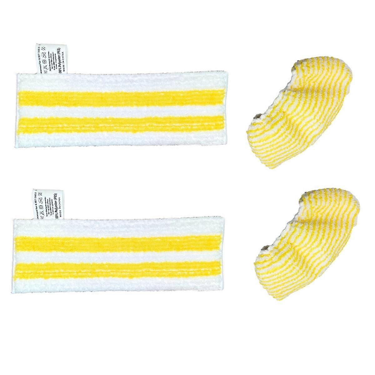 Steam Mop Cloth Pad Replacement for EasyFix SC2 SC3 SC4 SC5, Microfiber Cleaning Pads