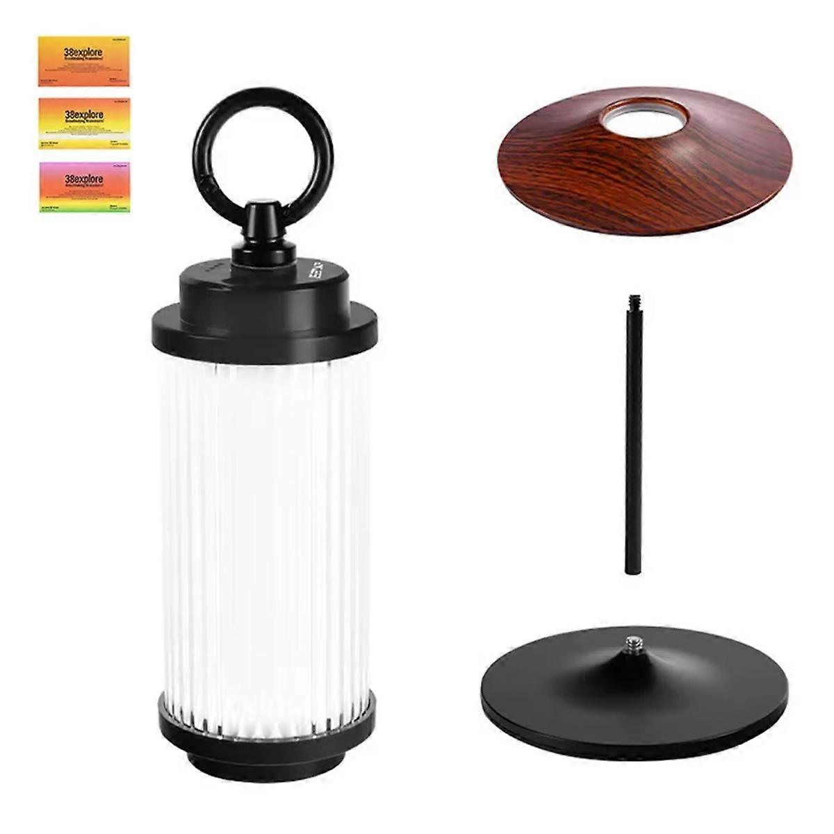 Rechargeable USB Flashlight - Waterproof Outdoor Camping Lantern, Portable Lighting Lamp for Explor