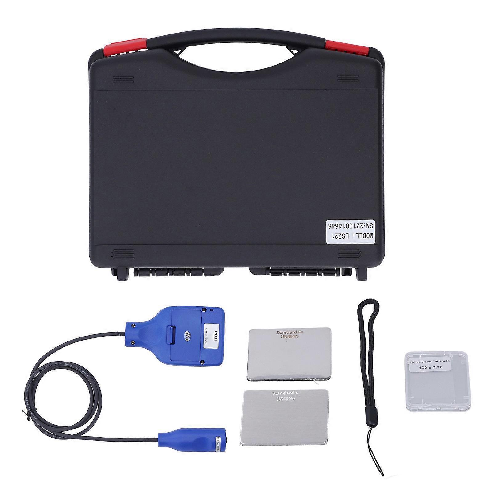 LINSHANG Digital Coating Thickness Gauge Tester Split Paint Depth Meter 3 Testing Modes
