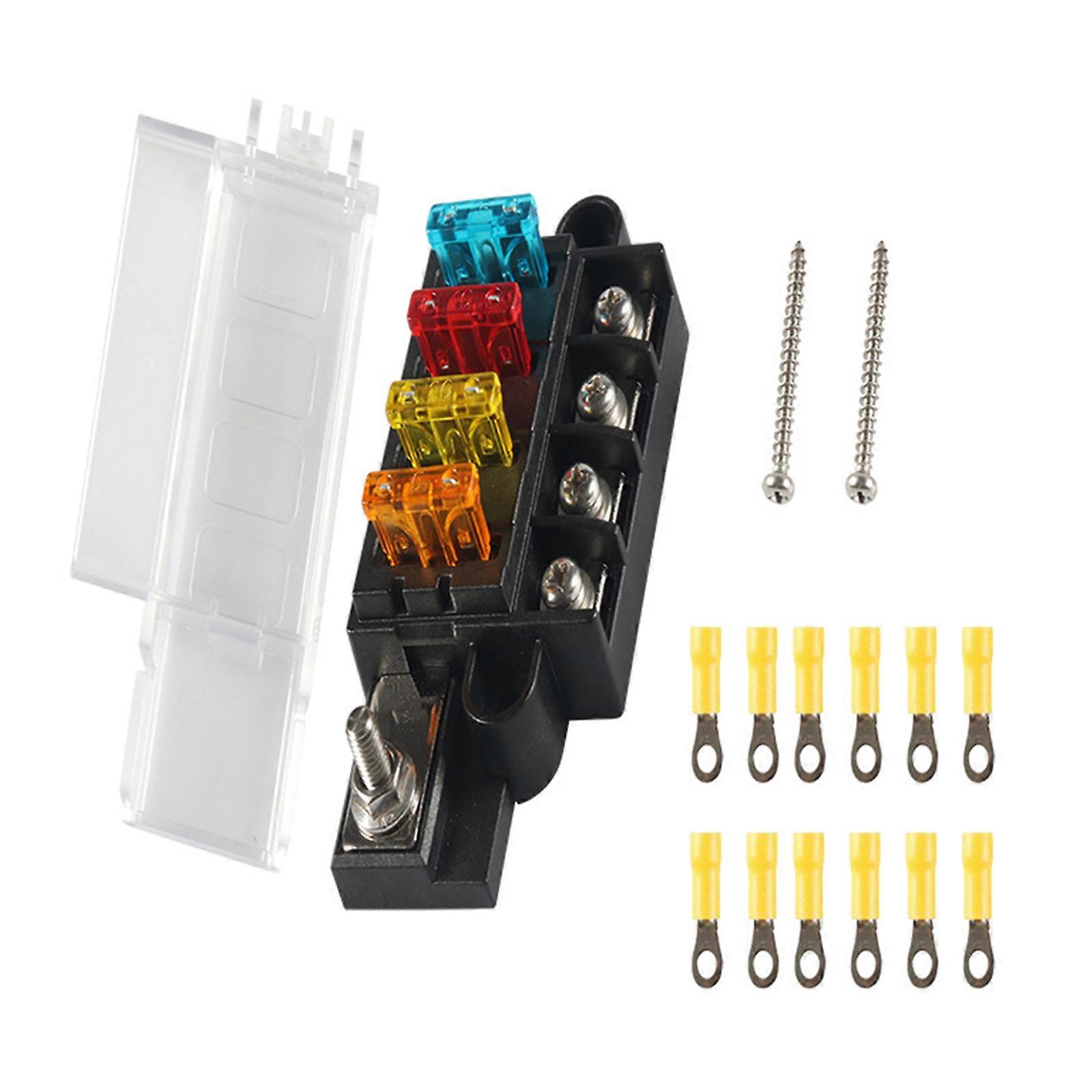 Advanced 4 Way Vane Wing Box with Explosions Proof Designs Vehicle Circuit Protector for Organizing Electrical Circuits