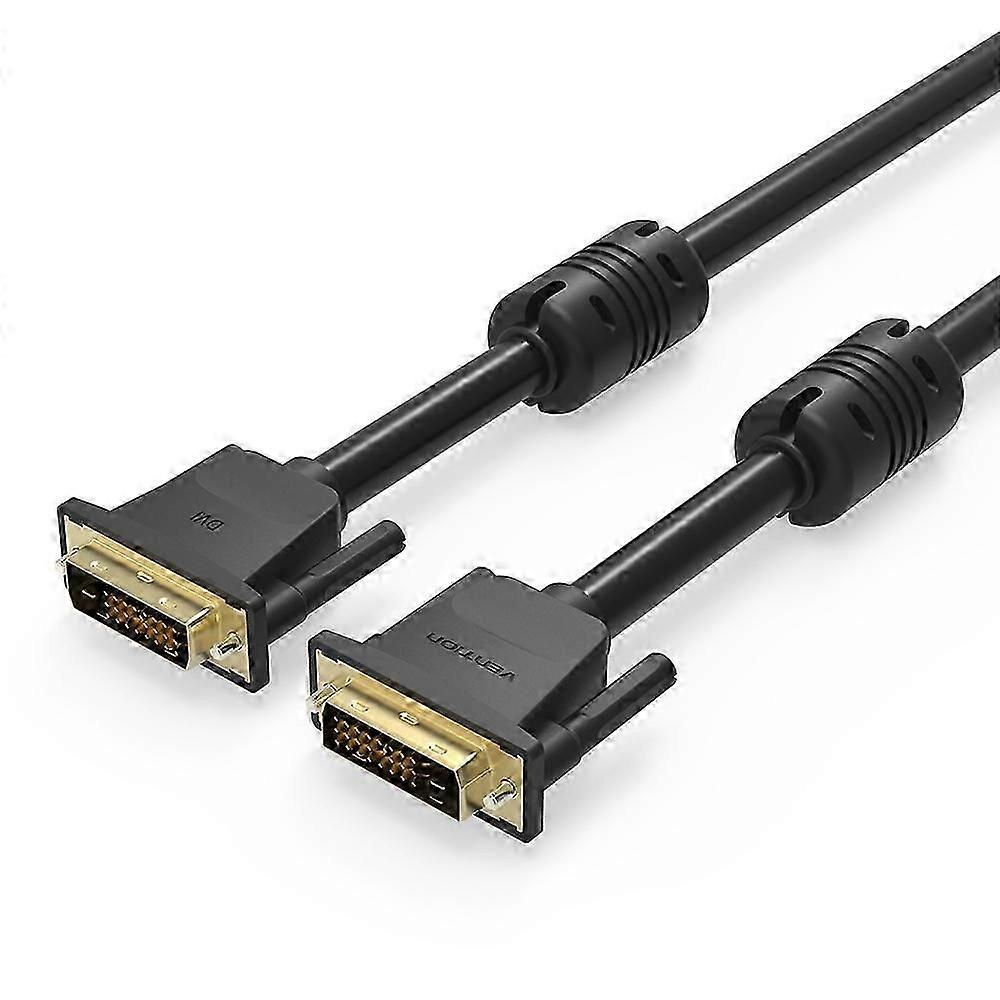 VENTION EAABH 2m 2K 60Hz 24+1 DVI to DVI Wire Male to Male Gold Plated Adapter Cable