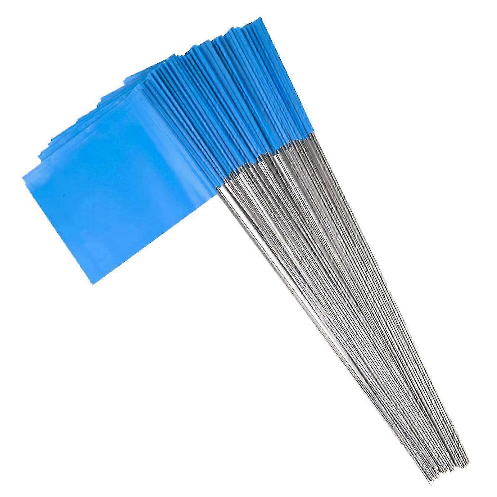 Waterproof Non-Fading PVC Landscape Flag Markers - Widely Used with 100 Pieces and Jikaix Brand
