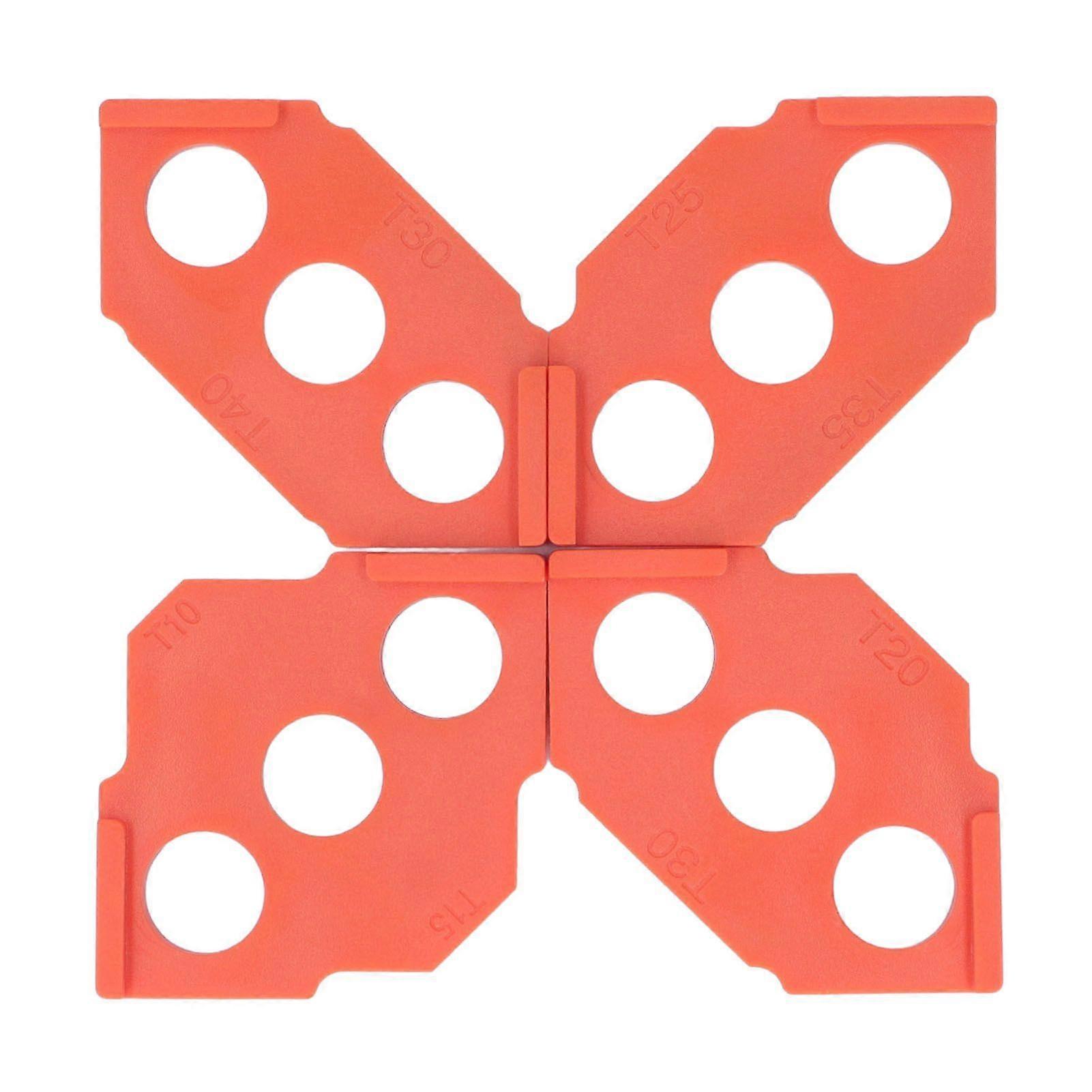 2025 Latest Model  4Pcs Radius Jig Router Templates Set Rounded Corner Radius