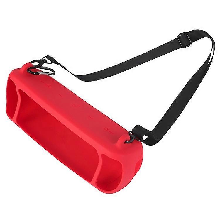 Drop Proof Protective Case Compatible For Anker Soundcore Motion+ Soft Silicone Case with Shoulder Strap