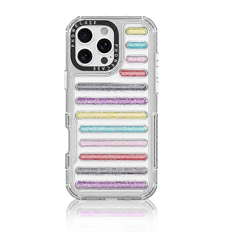 Capsule Glitter TPU Hybrid PC Airbag Phone Case
