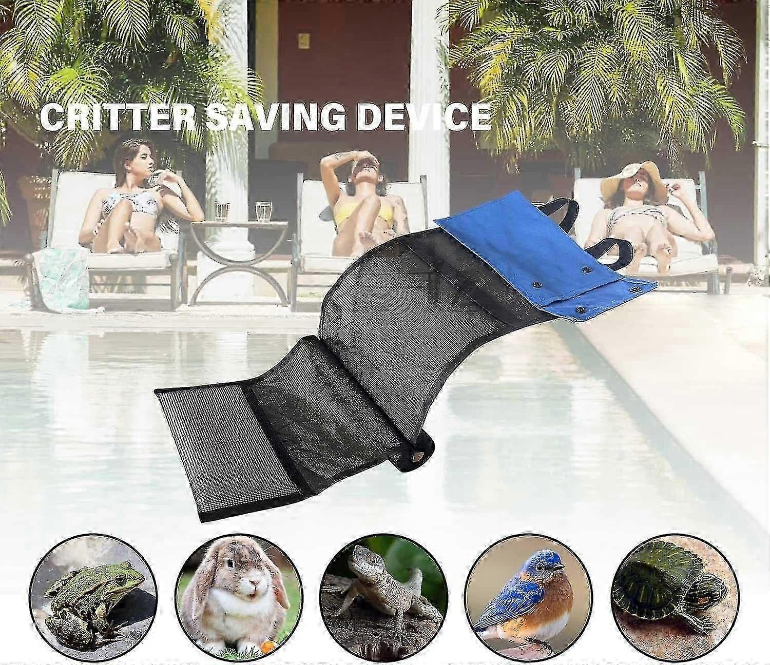 Animal Saving Escape Ramp For Pools Hot Spring And Spas,swimming Pool Floating Animal Saver Rescue Tool Spa Frog Saver