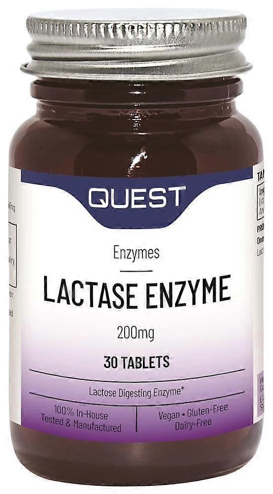 Quest LACTASE 200mg 30 Tablets