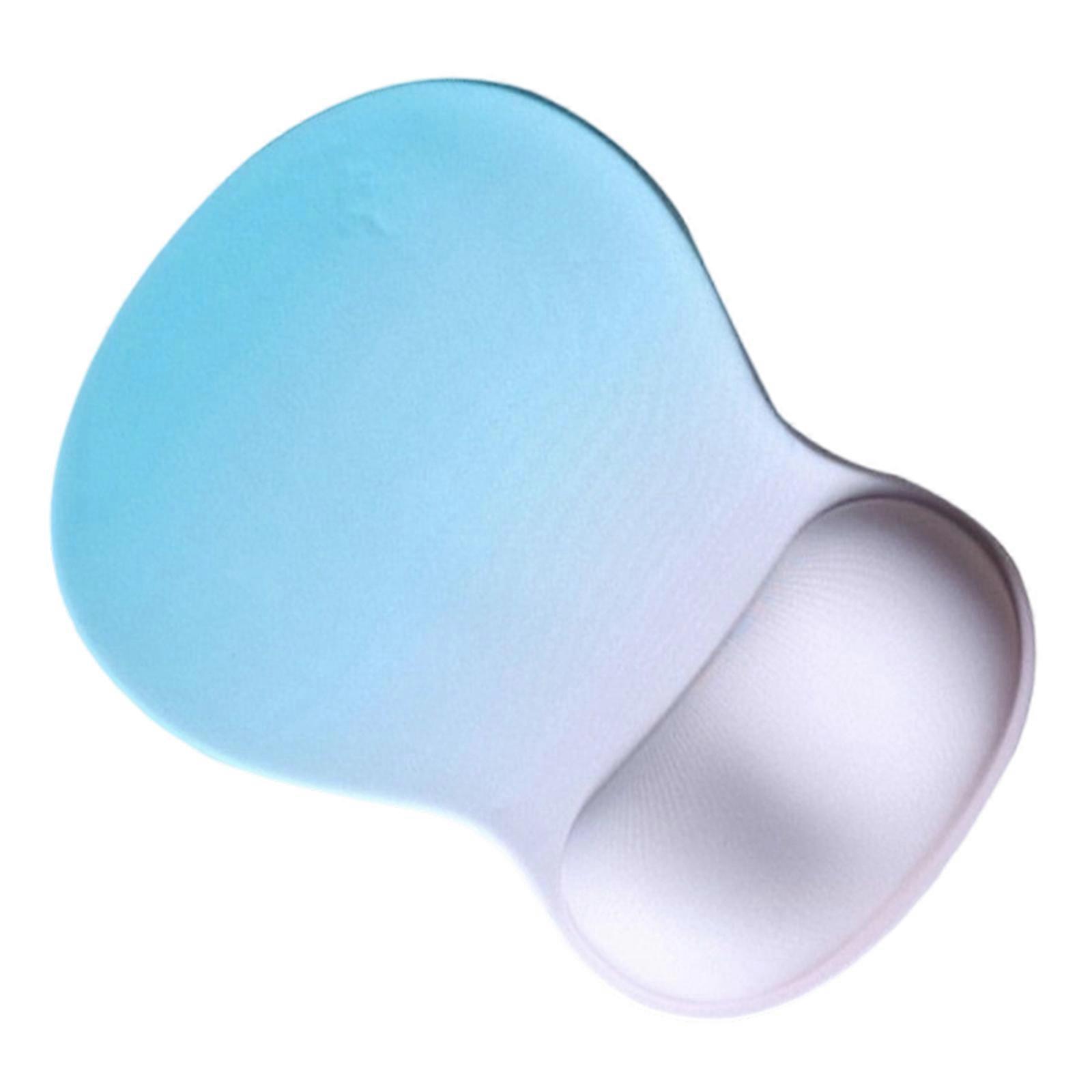 Mouse Pad Set Wrist Rest Support Pad Ergonomic Mouse Pad Keyboards Wrist Rest Gaming Accessories Arm Rest Mouse Pad Water Blue