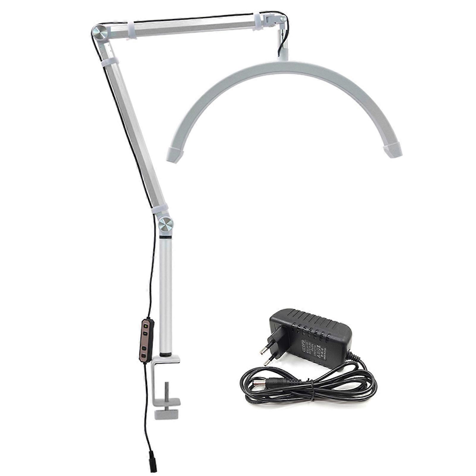 Moon-Shaped Desktop LED Video Light: Perfect Fill Light for Beauty Salons & Live Streaming