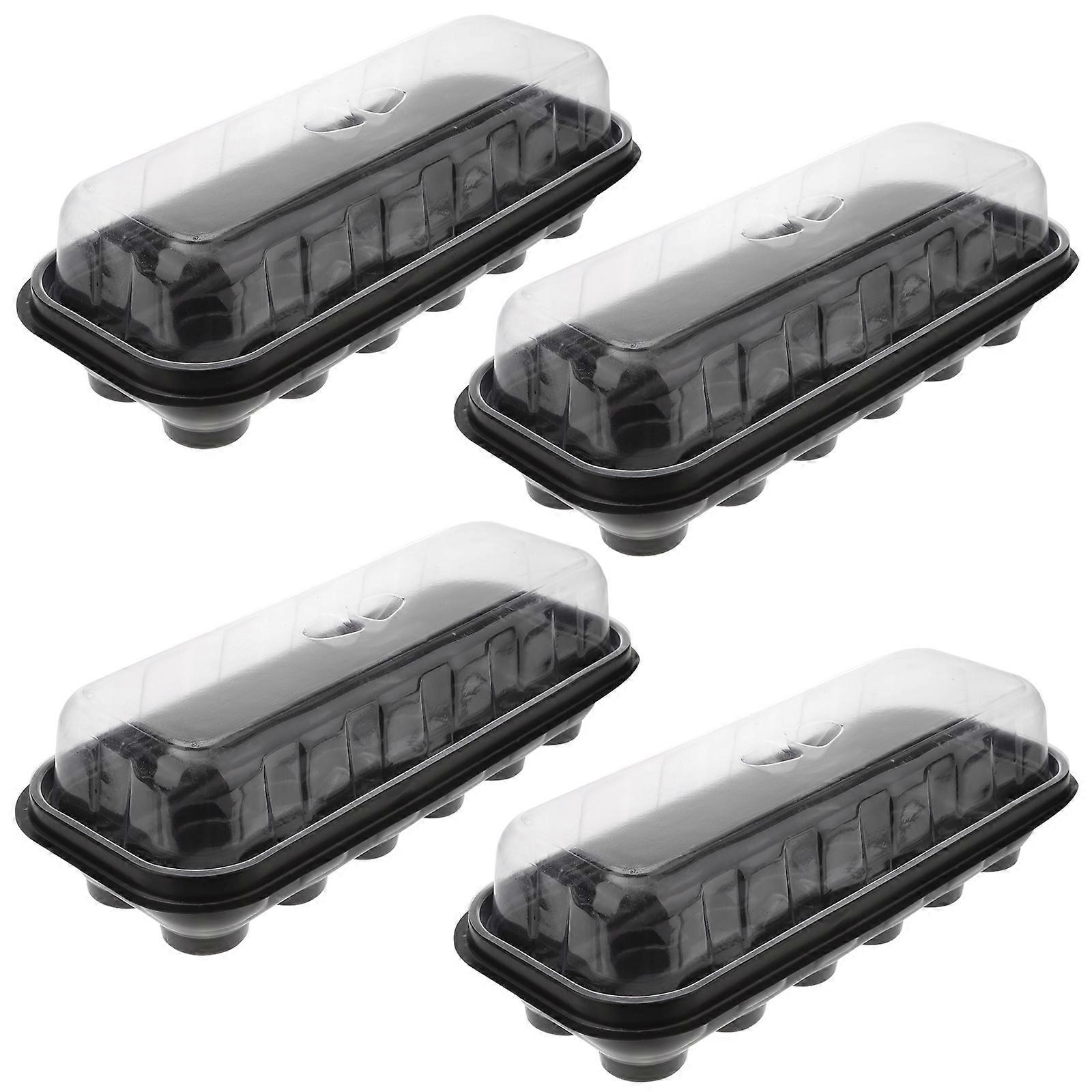 Compact Plant Nurseries, Functional Trays with Stackable Design for Optimized Storage