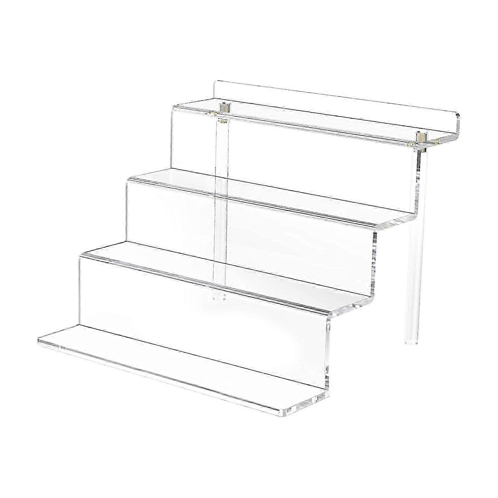 Clear Acrylic Makeup Organizer Riser Display Holder for Home Use, Perfect for Lipstick Retail, Dimensions 305x283x229mm