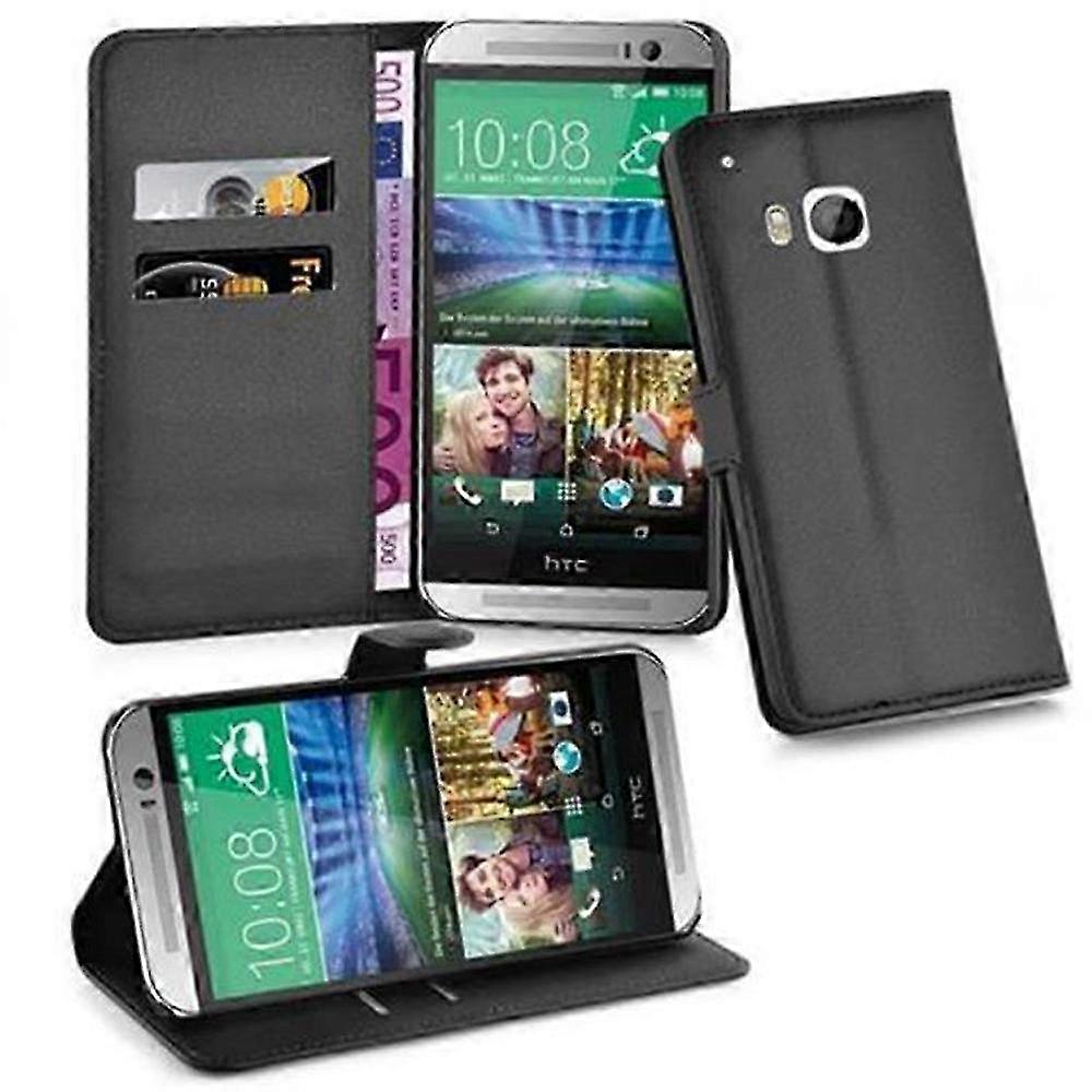 Protective Case for HTC ONE M9 - Wallet Case with Card Slots and Stand Functionality