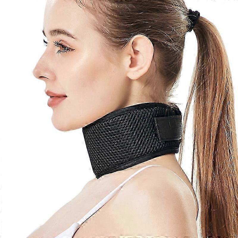 T-Neck Support Brace Strap Adjustable Neck Stretcher Cervical Collar Neck Guard