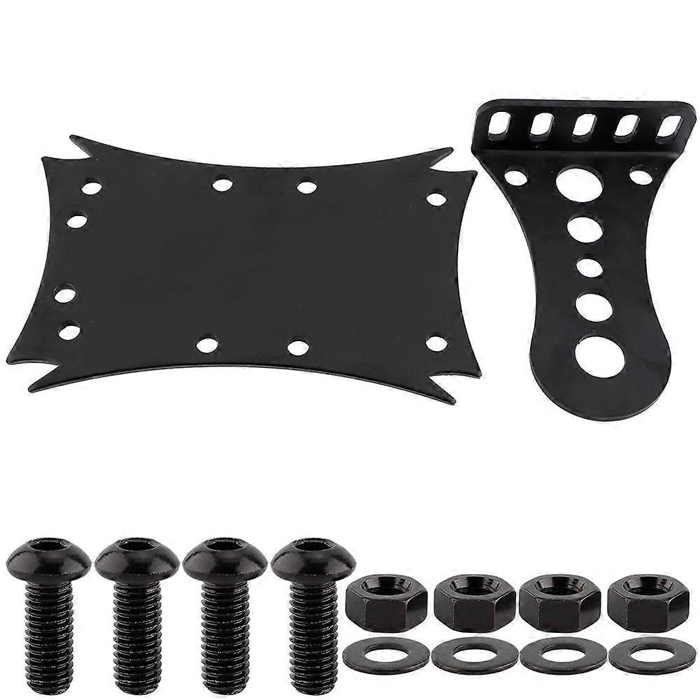 Motorcycle Retro Side Mount License Plate Tag Holder Bracket