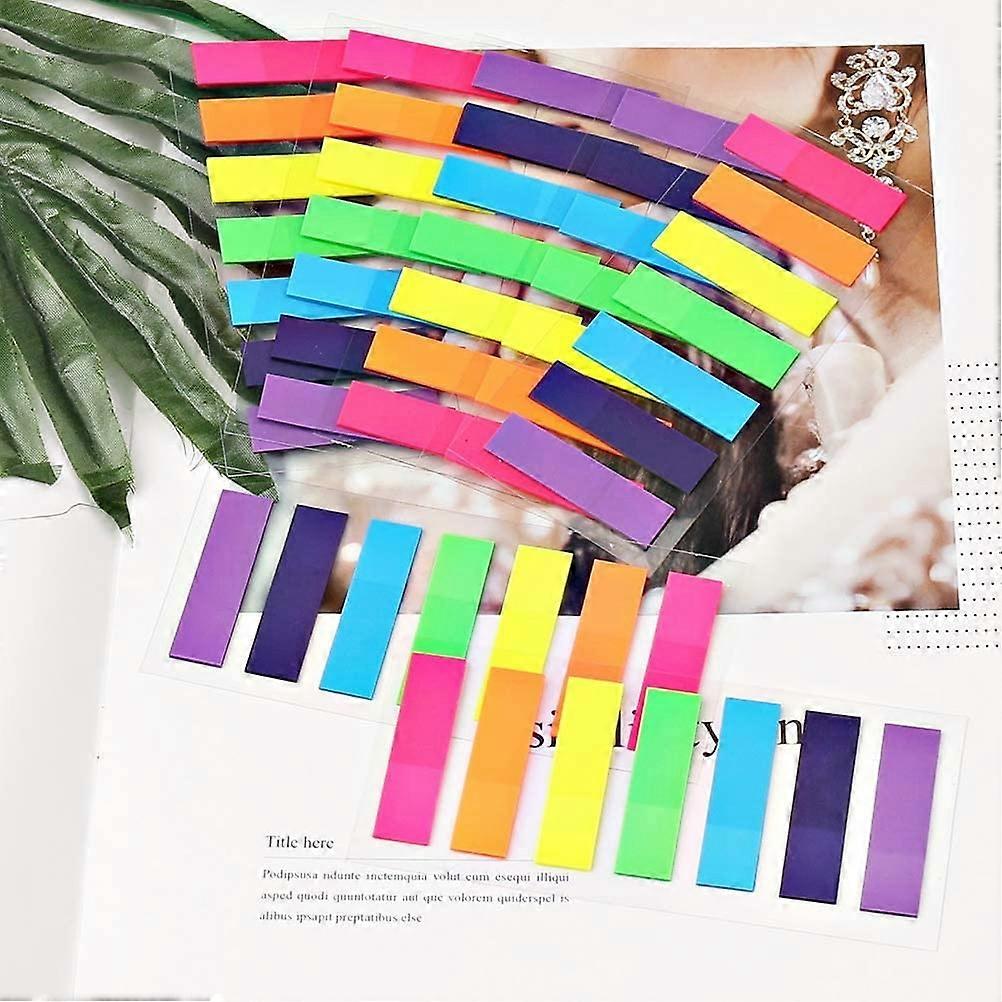 980 Pcs Index Flags Multicolour Index Tab Sticky Page Markers Colourful Neon Sticky Notes