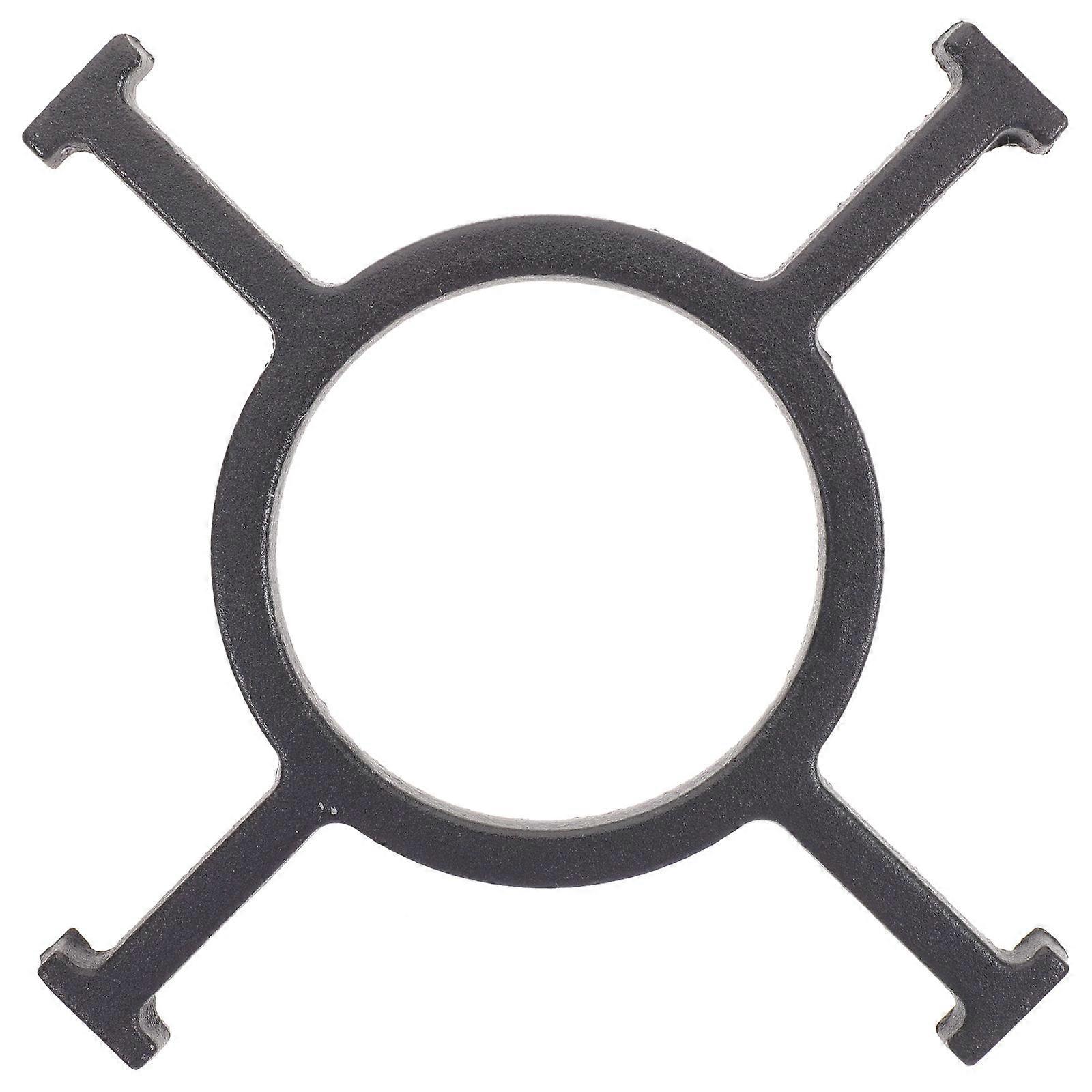 Gas Stove Ring Rack, Premium Iron Material for Stability, Ideal Cooking Support