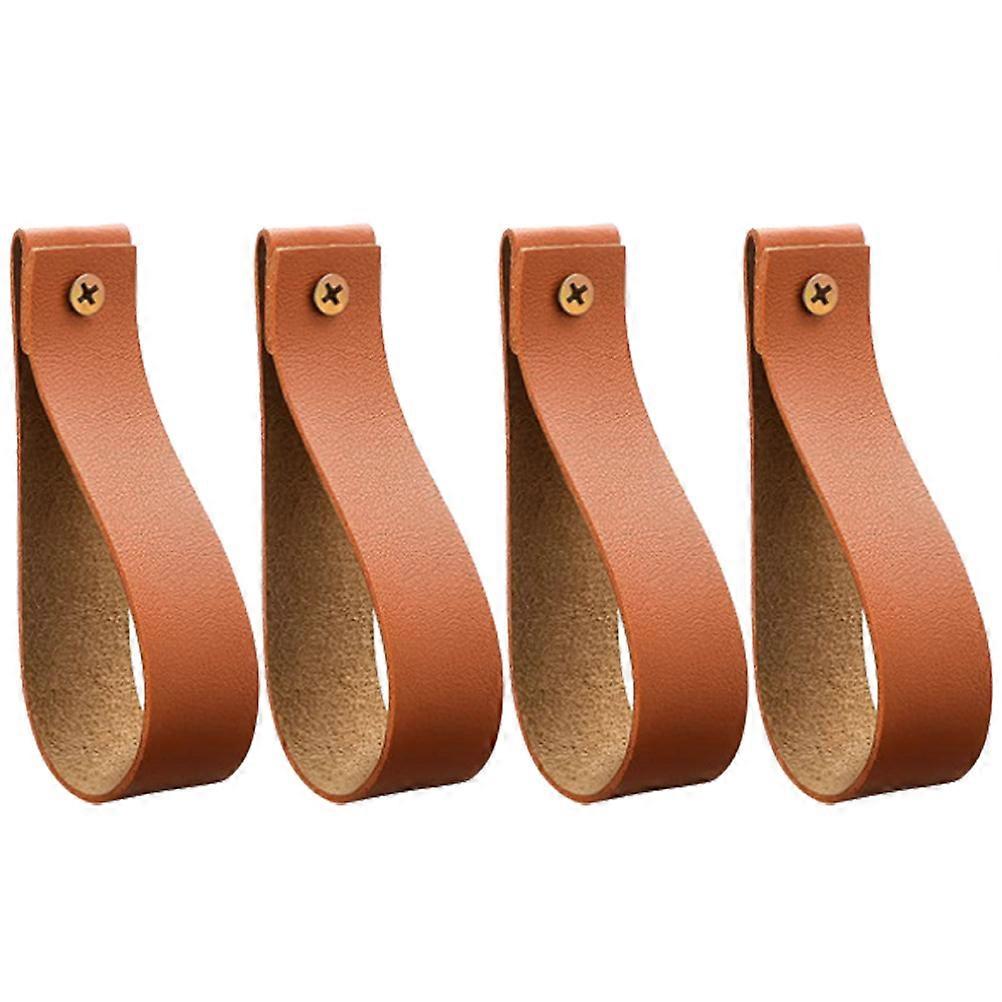 4pcs Curtain Rod Straps Wall Mounted Hooks for Towel Bohemian Style Easy Installation Bathroom Kitchen Bedroom Decor
