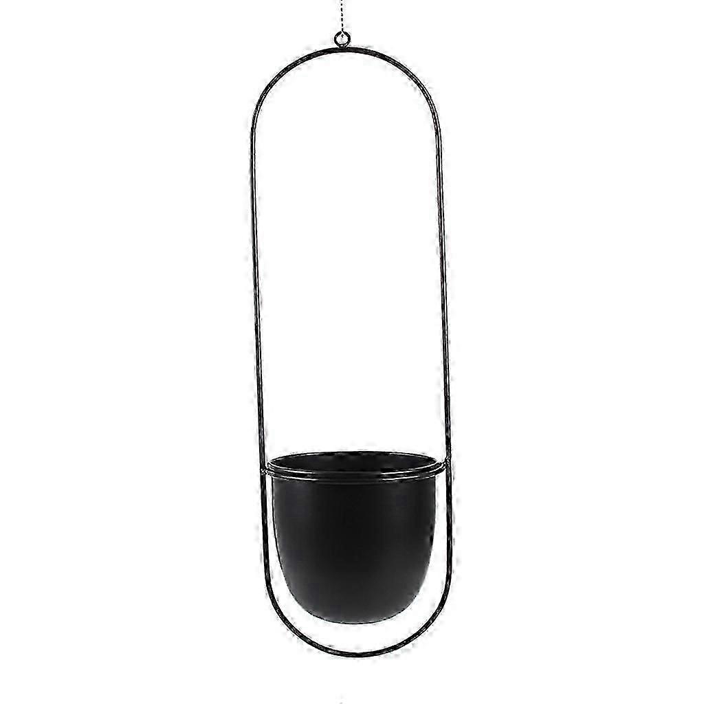 الشمال الجدار الحديثة نمط المعادن شماعات النباتات الحد الأدنى الغراس منتصف القرن إناء للزهور للداخلية والخارجية (شكل دائري)