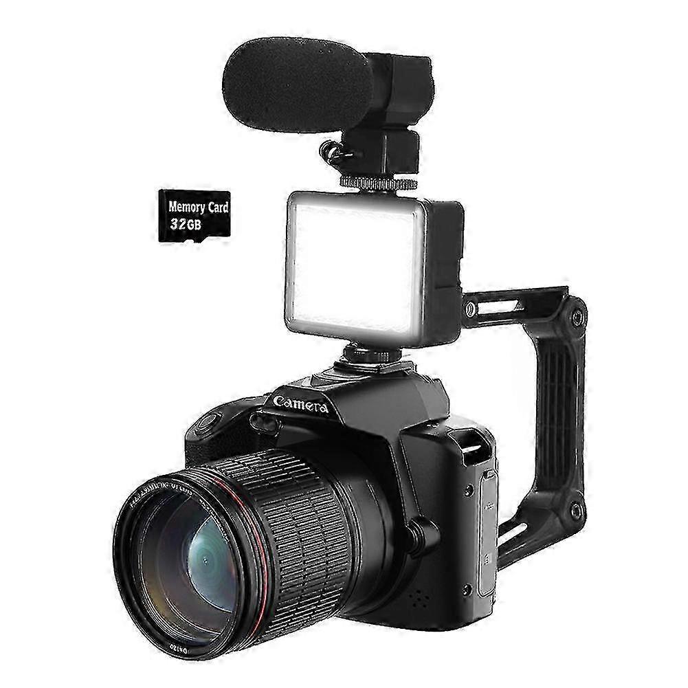 Digital Photography Camera 4k Wifi Webcam Video Recorder 64mp Camcorder Camera Zoom Blogging Camera With 32g Memory Card