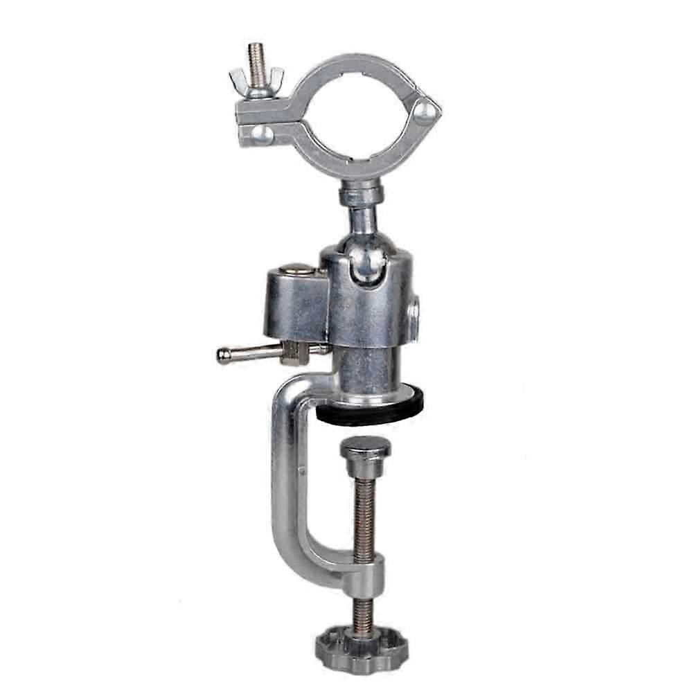Grinder Holder Electric Drill Stand 360 Degree Rotation Aluminum Alloy Multifunctional Bracket Accessory for Workshop 1Pack