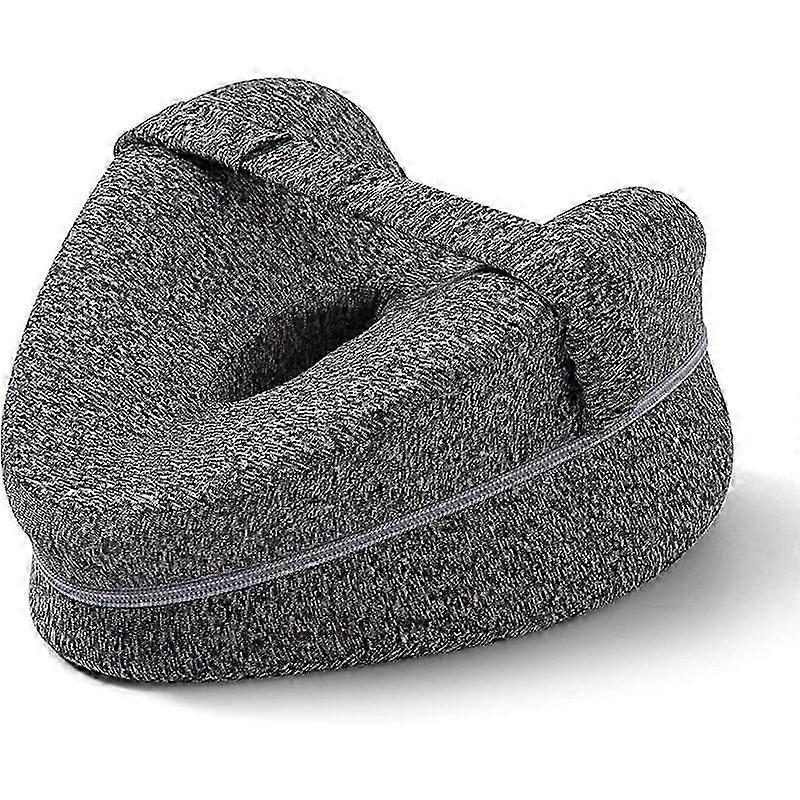 Knee pillow for side sleepers, orthopedic memory foam pillow, knee support pillow for sleep