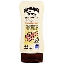 هاواي تروبيك - لوشن الحماية من الساتان SPF 30 - غسول اسمرار 180 مل