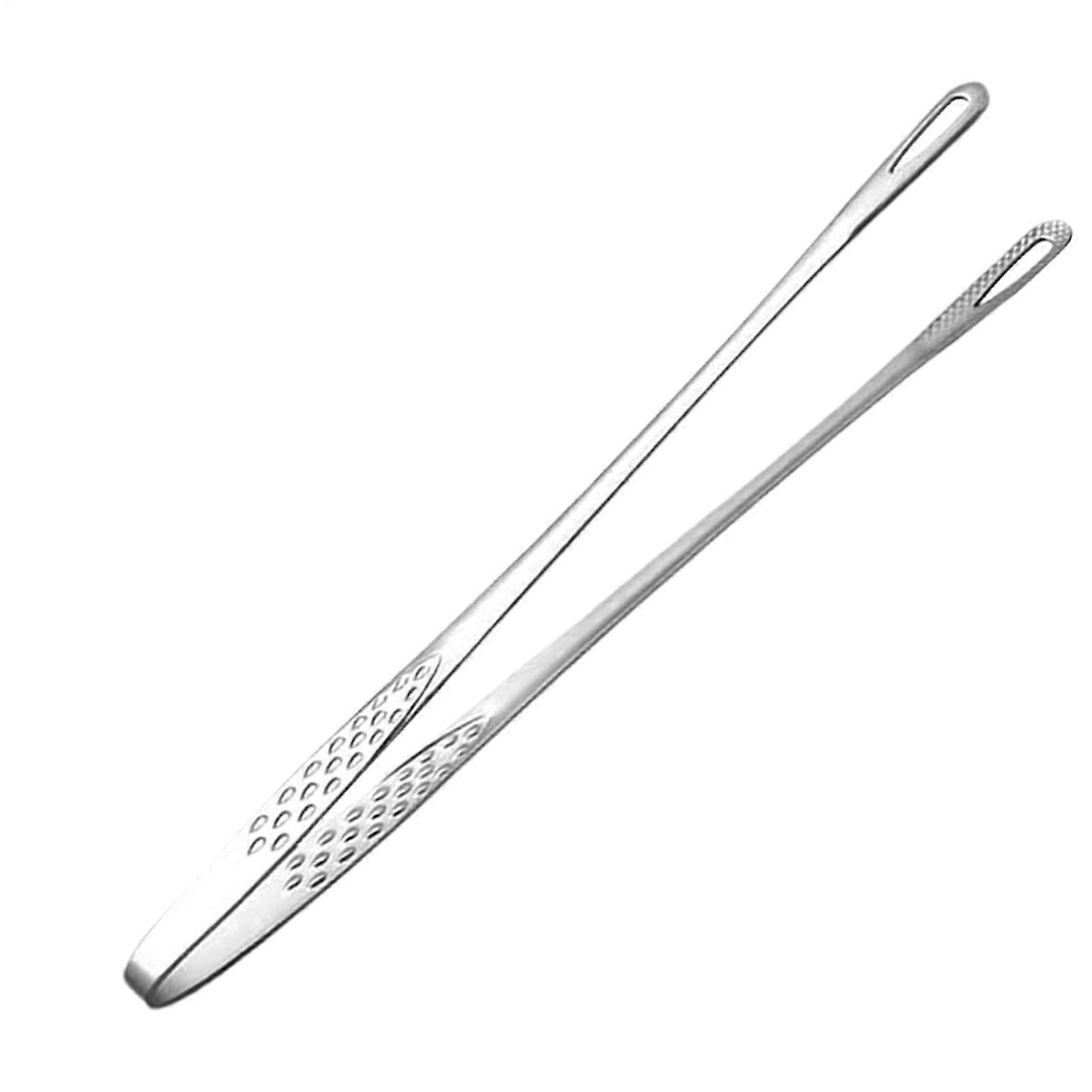 Kochpinzette Kochzange Edelstahl Multifunktionale Küchenpinzettenzange 30 cm Grillzange Für Heimgebrauch Silber