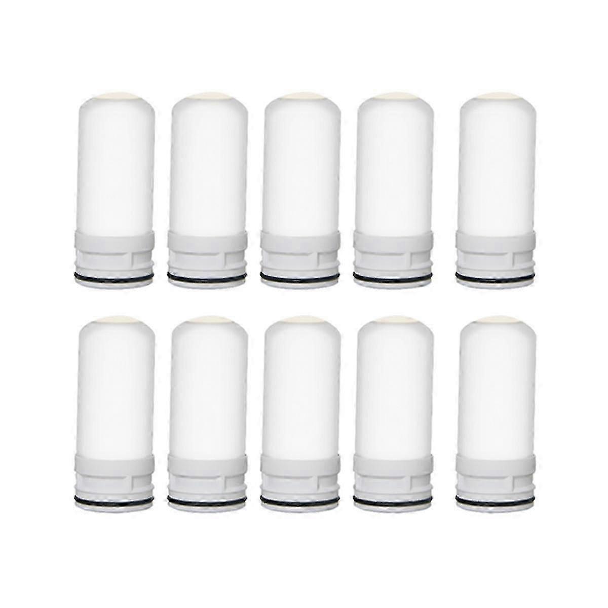 10 Pcs Durable Ceramic Replacement Water Filter for Faucets
