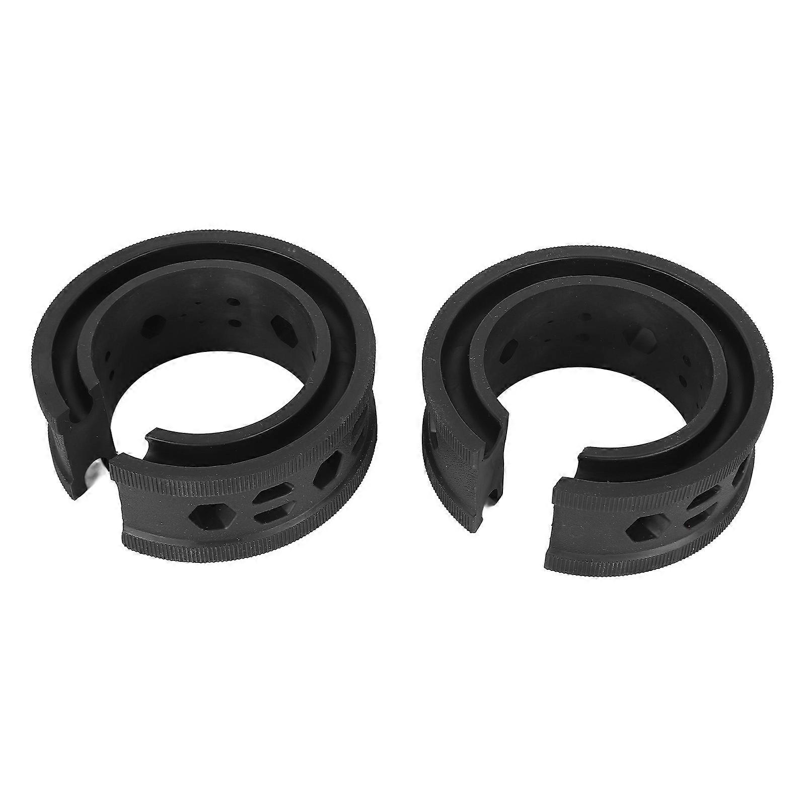 2PCS Spring Bumper Buffer C Type Reduce Noise Anti Vibration Universal Spring Shock Absorber Cushion for Cars 