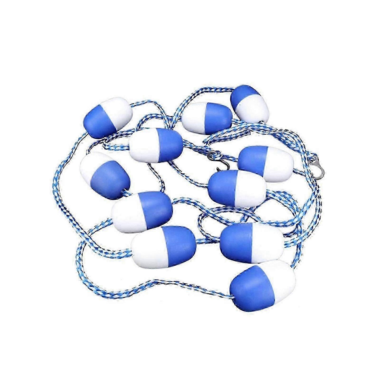 Exquisite Swimming Pool Safety Rope Pool Floating Line Swimming Pool Accessories Safety Divider Rope Plastic Floating Buoy Line