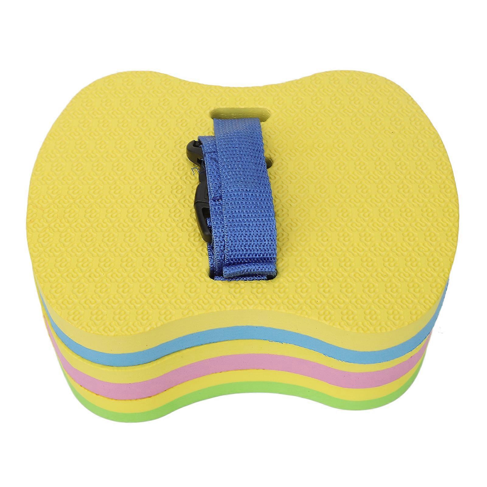 Rygg float simtränare för barn, justerbar EVA 3-lagers simbälte, barnsimhjälp för nybörjare, poolsäkerhetsträning