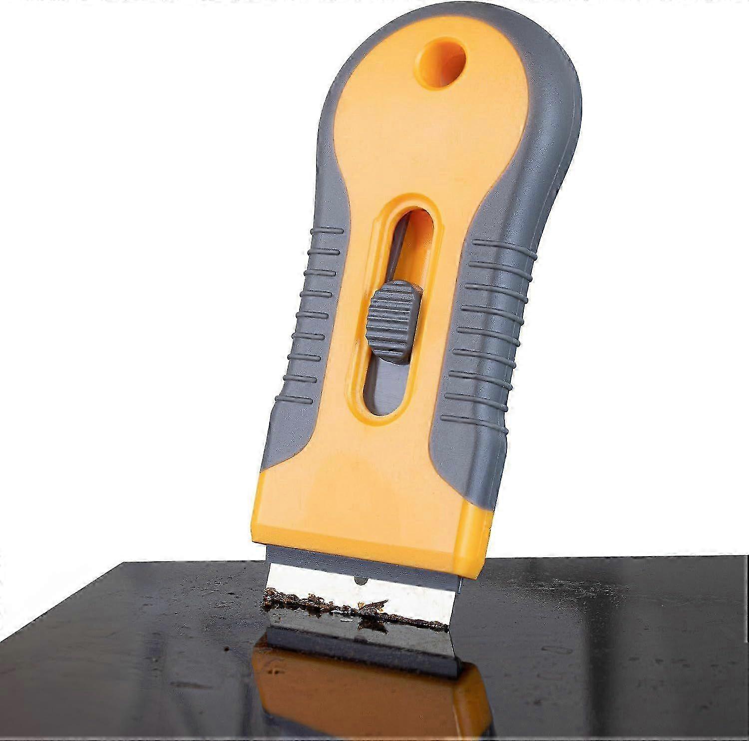 Non-Scratch Cleaner Tool for Cooktops, Includes 20 Replacement Units, Suitable for Ceramic Hobs, Glass Surfaces, Windows, and Painted Surfac