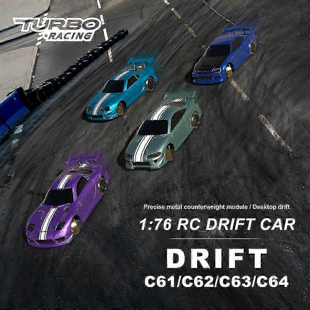 ターボレーシング1/76ミニRc電気リモコンモデル大人と子供のためのカードリフトレース