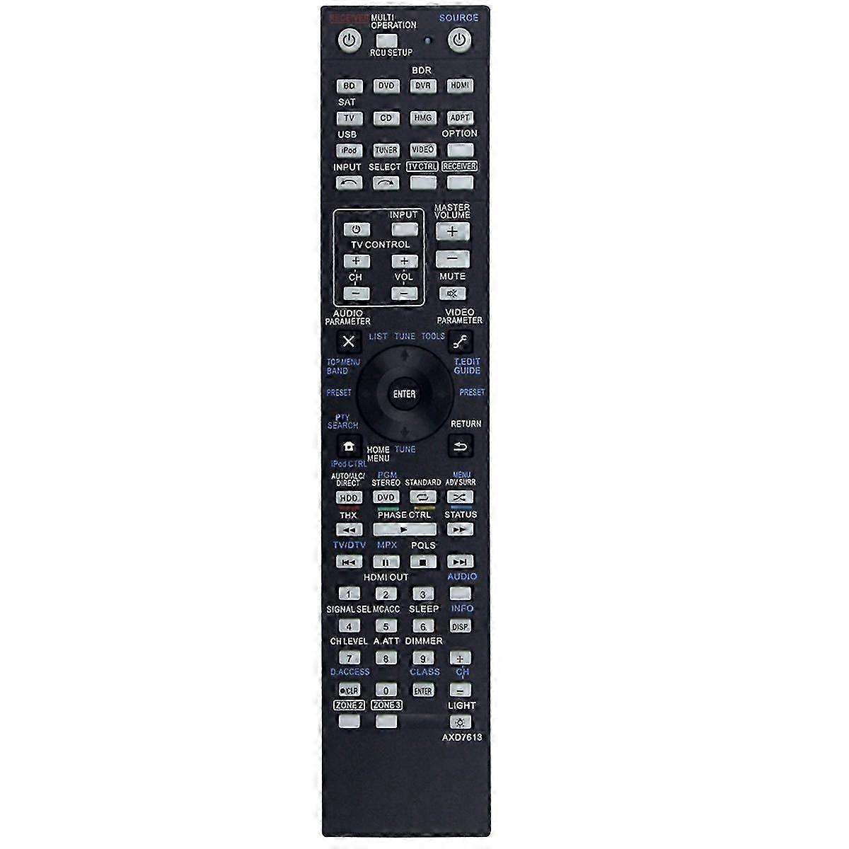 Sostituisci il telecomando AXD7613 per Pioneer SC-LX75 VSX-LX55
