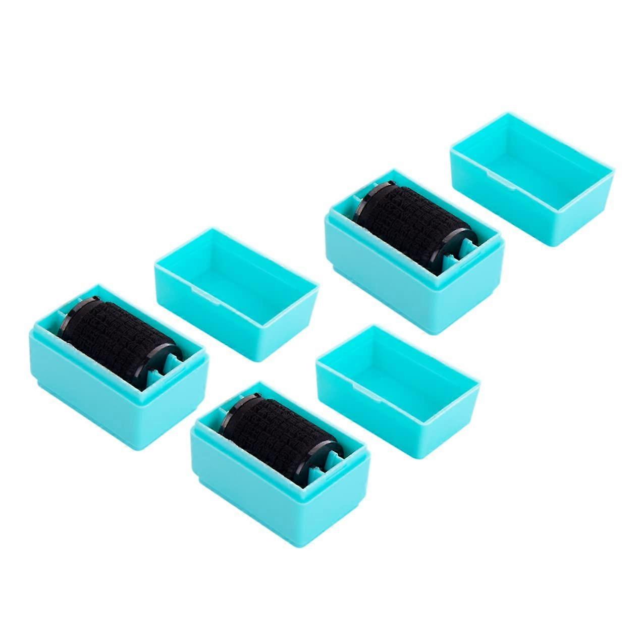 Self-Inking Stamp ID Roller Security Stamp Roller Ink Stamp Roller for Mail Identity Theft Protection Confidential Stamp