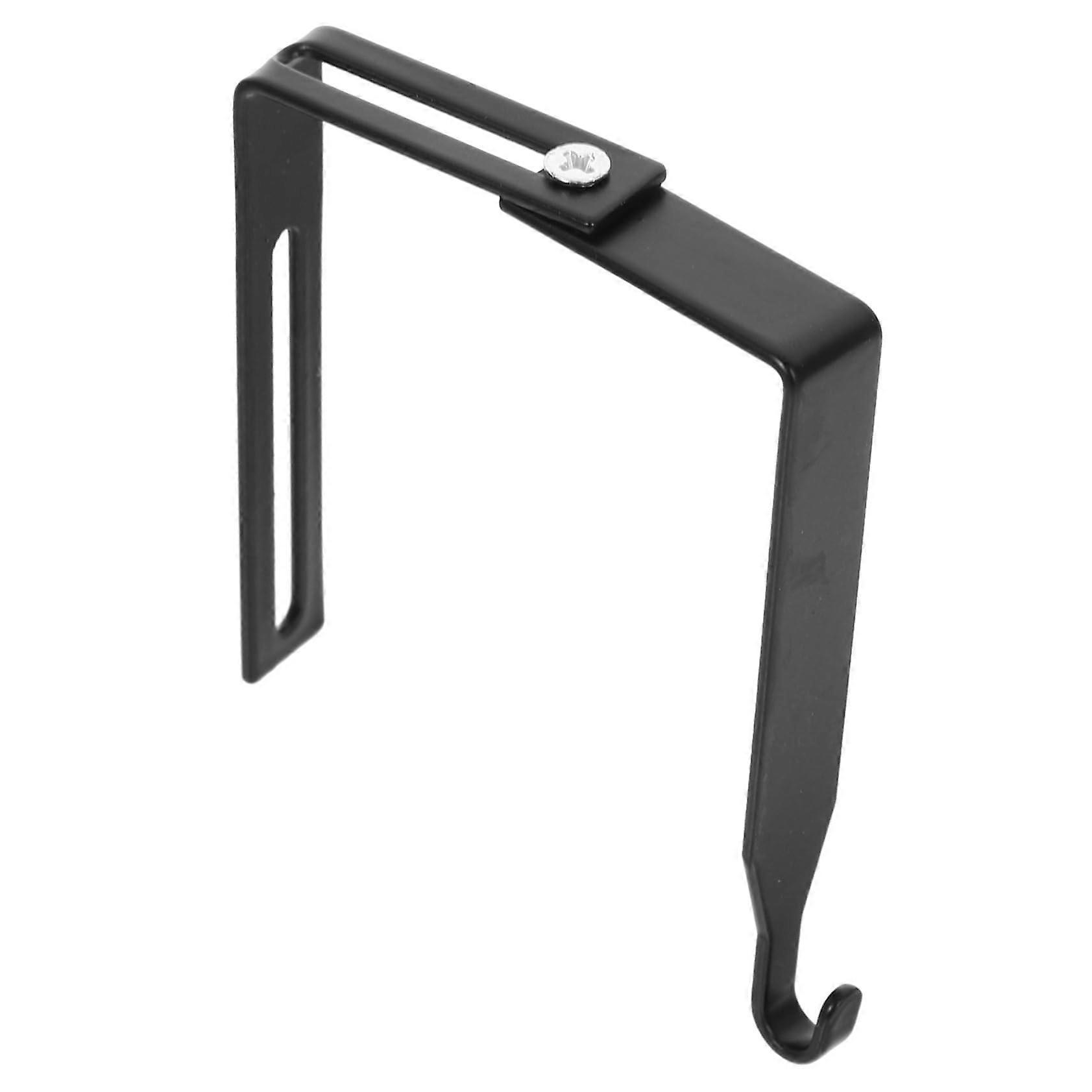 Pack of 5 Adjustable Hooks for Door Panels, Practical Hanging Solutions for Household, Office, for Storing Jewellery, Keys, Durable