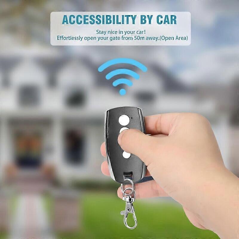 3-Button Remote Control for Garage Doors, 433.92MHz