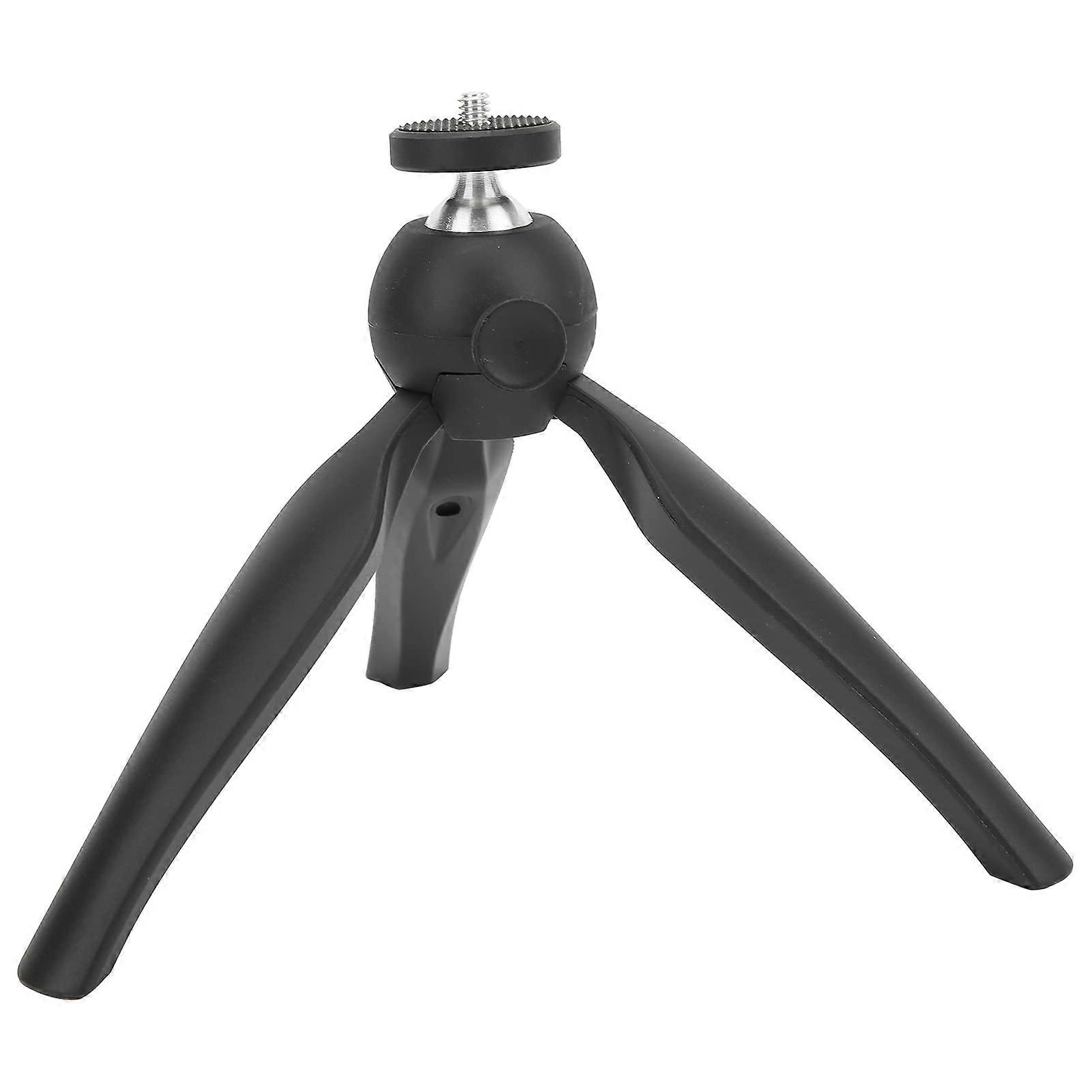 Desktop Tripod, Pocket Tripod, Black K3 Desktop Tripod, Table Tripod with 1/4 Inch Screw for Mobile Phones, SLR Cameras and Small Projectors
