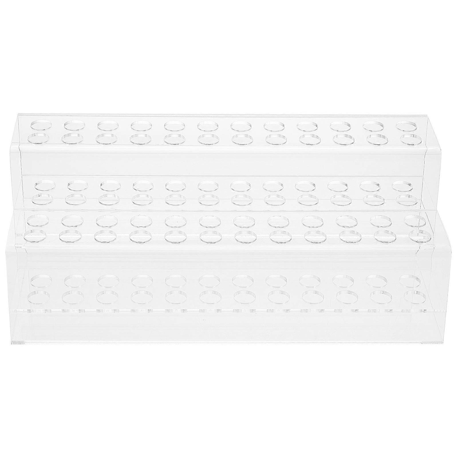 Acrylicpen Organizer Stationery Display Holder Transparent Desk Organizer For Cosmetic Items 1Pack