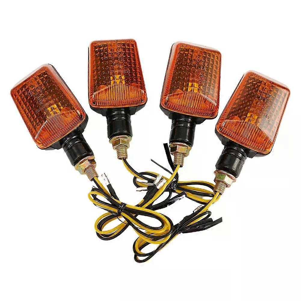 Kierunkowskazy Łatwe w instalacji Kierunkowskazy motocyklowe Czarne przyciemniane przednie tylne skutery Quad motorower 12V Kierunkowskazy