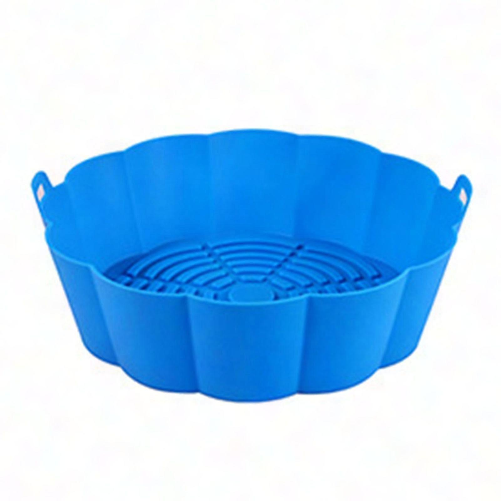 Vassoio per friggitrice ad aria con fiori in silicone antiaderente