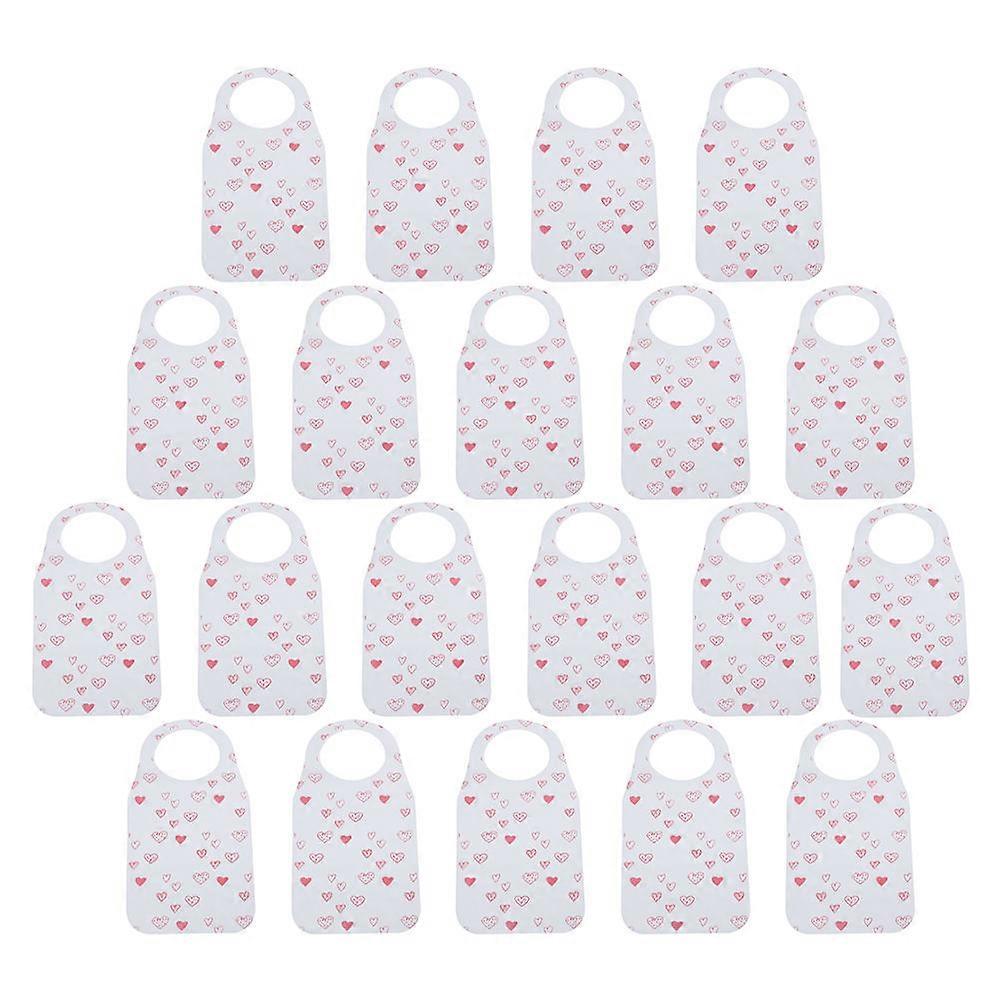 Aprons For Adults Compact Size Practical Design For Seafood Party 40Pcs